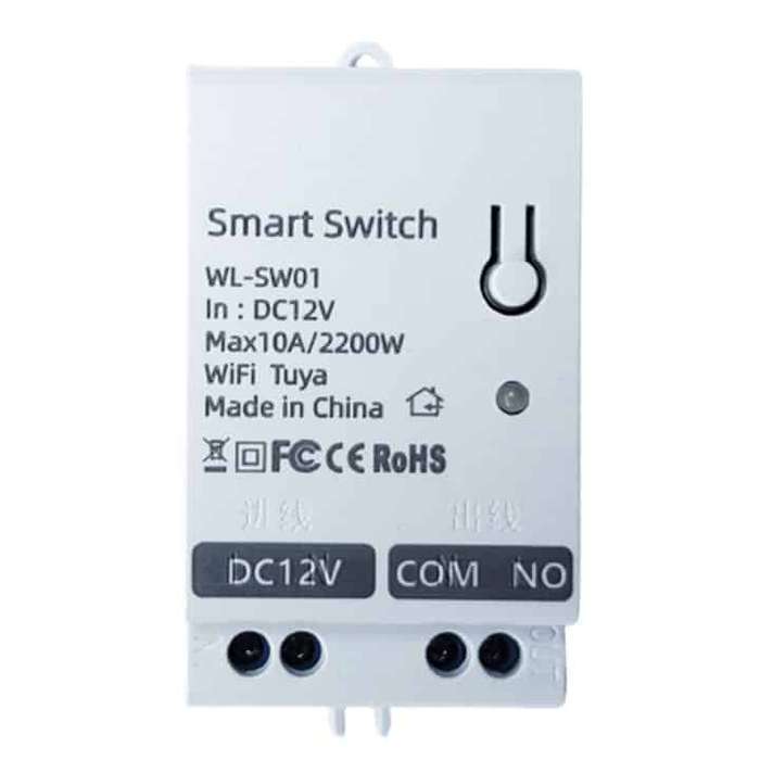 Smart Switch Basic 10A | 12V DC | WiFi Tuya Smart Life