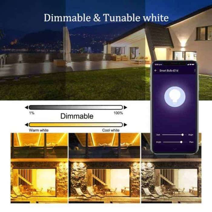 Smart Flood Spot Light Outdoor IP66 50W RGBCW LED | Tuya WiFi Smart Life