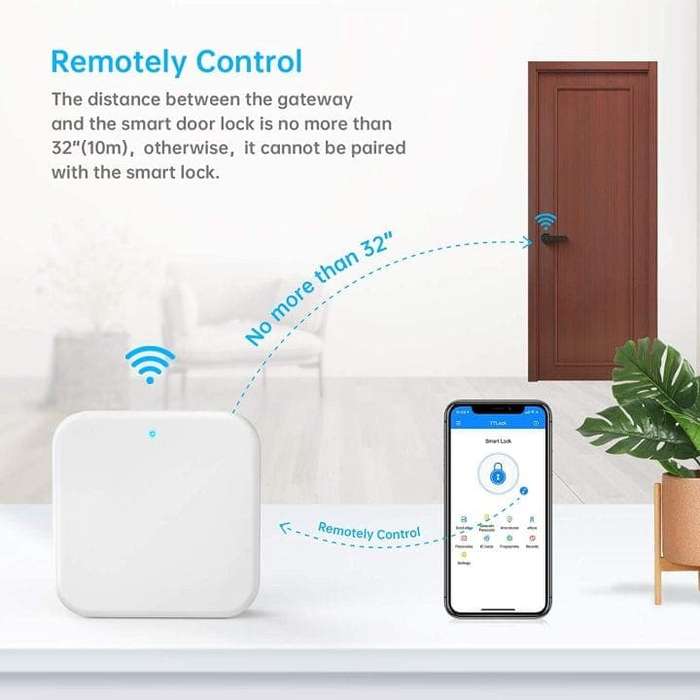 Smart Lock Wi-Fi Gateway G2 Hub with TT Lock App | Tuya Smart Home
