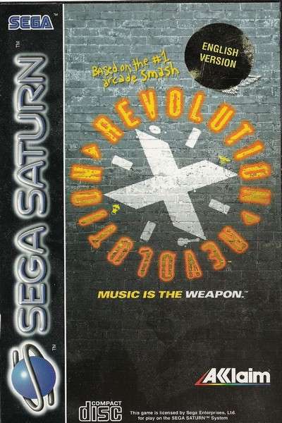 Revolution X Sega Saturn Playd