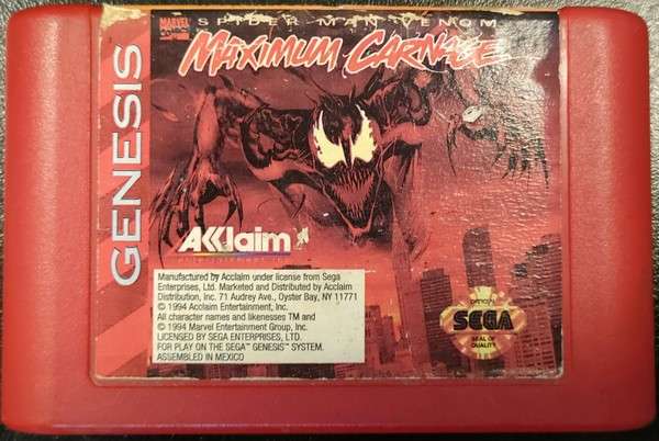 Spider-Man Venom Maximum Carnage Genesis Playd