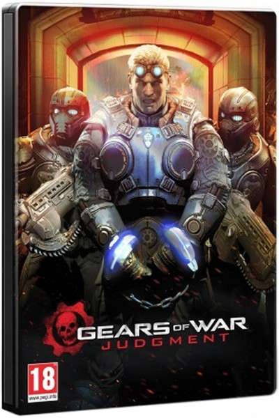Gears Of War Judgement Xbox 360 Steel Book Playd
