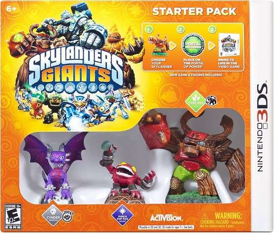 Giants Starter Pack 3DS New