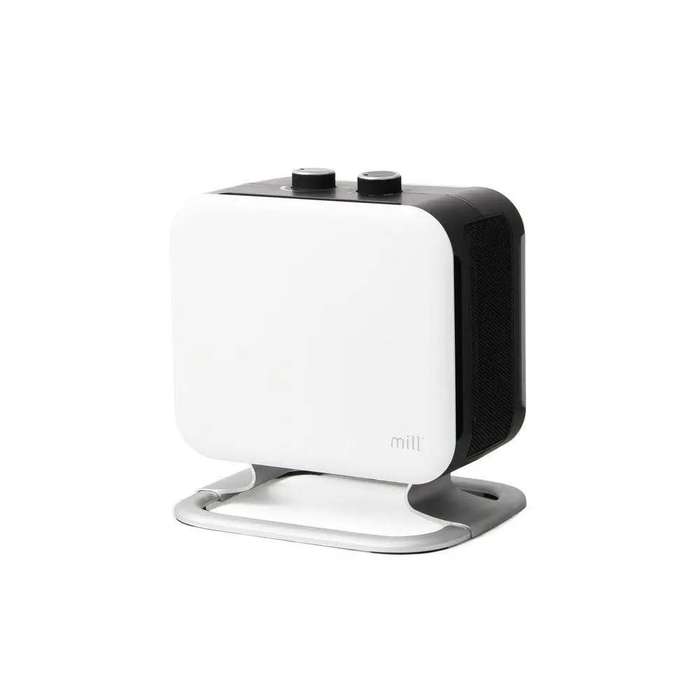 Mill PTC Fan Heater- Compact 1800W White