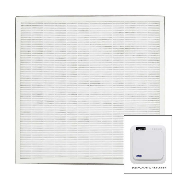 Solenco CF8500 Air Purifier 4-in-1 H13 Medical Antiviral Filter