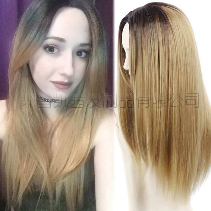 Afro Kinky curly Brazilian Hair African Ameri Curly Body Wavy Women Wig Long Hair
