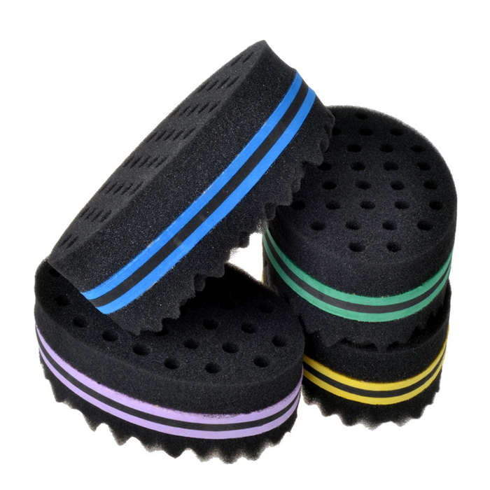 Magic Twist Hair Brush Wave Sponge for Dreads Afro Locs Twist Curls Coil Tools