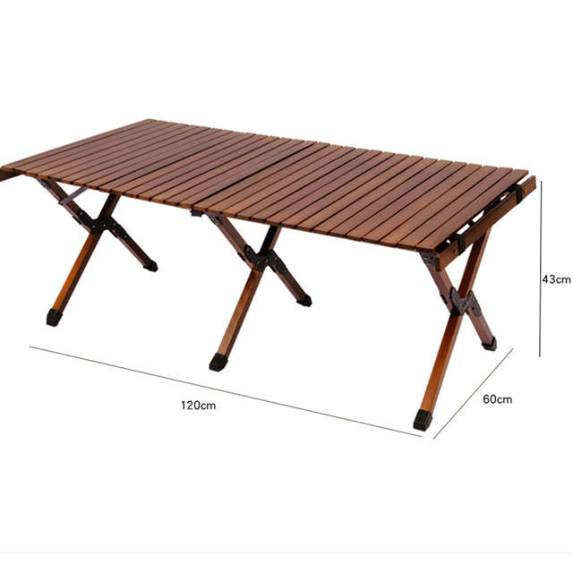 Portable Outdoor Picnic Wooden Folding Table