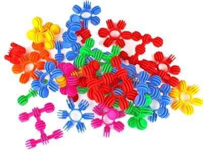 Interstar Connectors Construction Set - Plastic