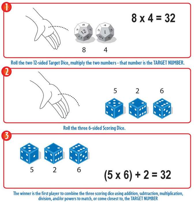 Math Dice