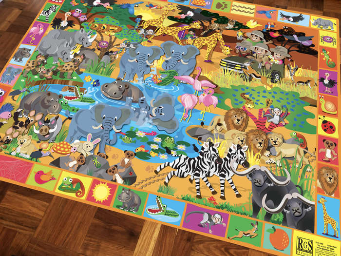 Kruger Park Activity Play Mat