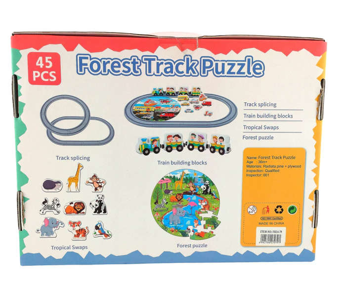 Circular Forest Track Puzzle