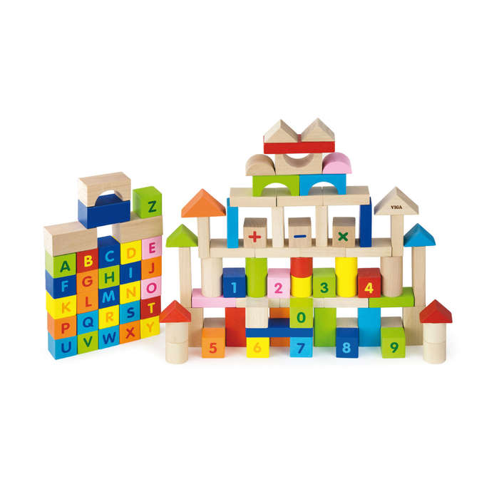 Alphabet &amp; Numbers Block Set