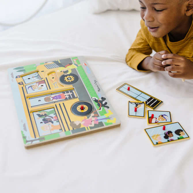 The Wheels on the Bus Song Puzzle