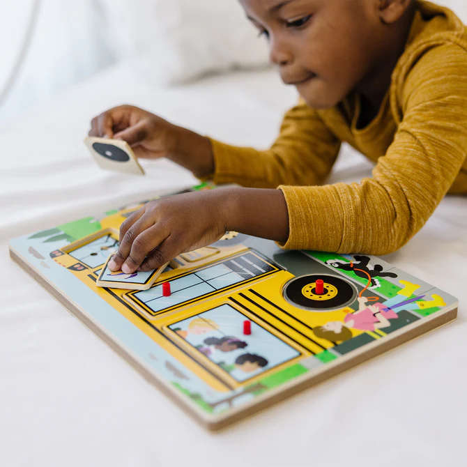 The Wheels on the Bus Song Puzzle