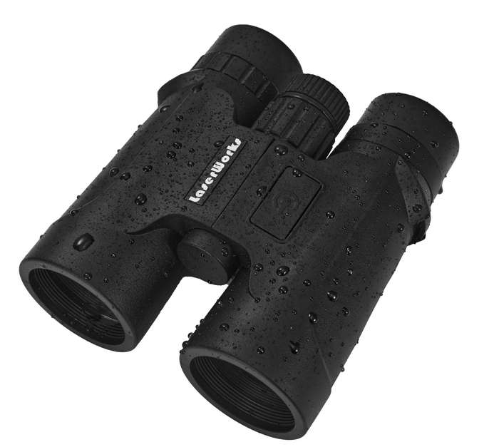 LaserWorks Rangefinder Binoculars TD1300 with 8x magnification and 21mm objective lenses