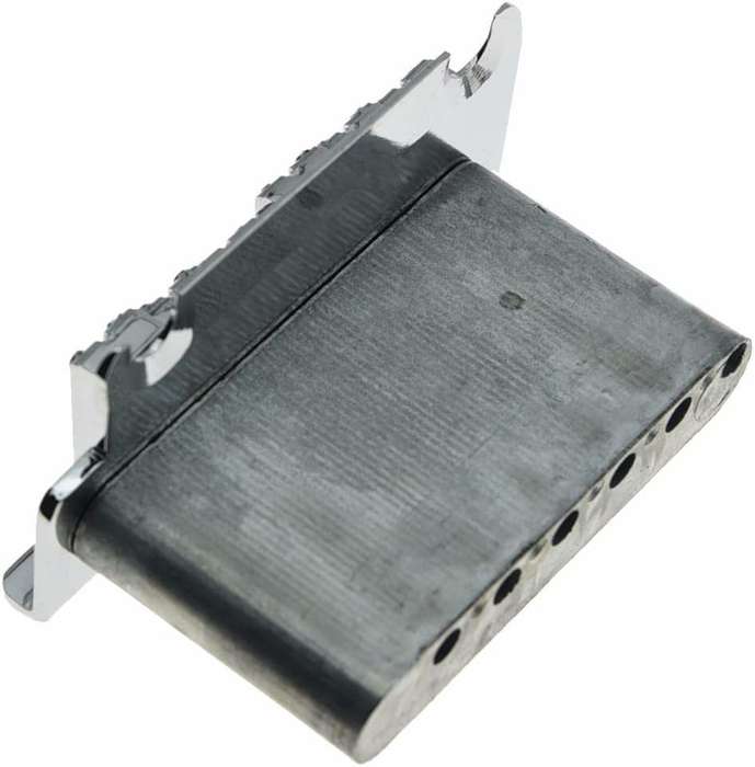 Modern Strat Tremolo Chrome Bridge Complete  2 stud