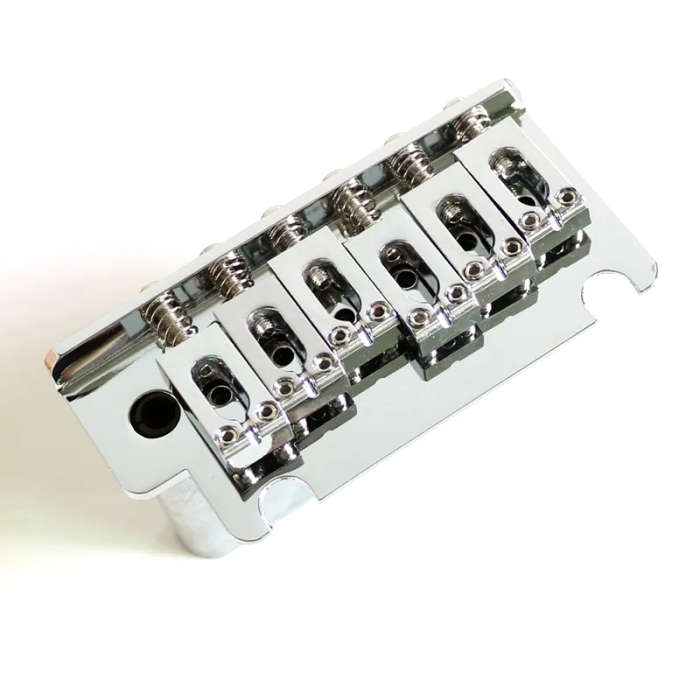 Modern Strat Tremolo Chrome Bridge Complete  2 stud