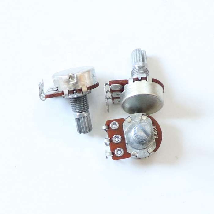 A250K Audio 15mm Shaft (split) Mini Size Potentiometer