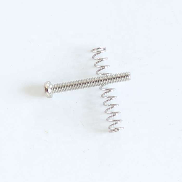 3mm Humbucker Pickup Screw & Spring - Set of 2