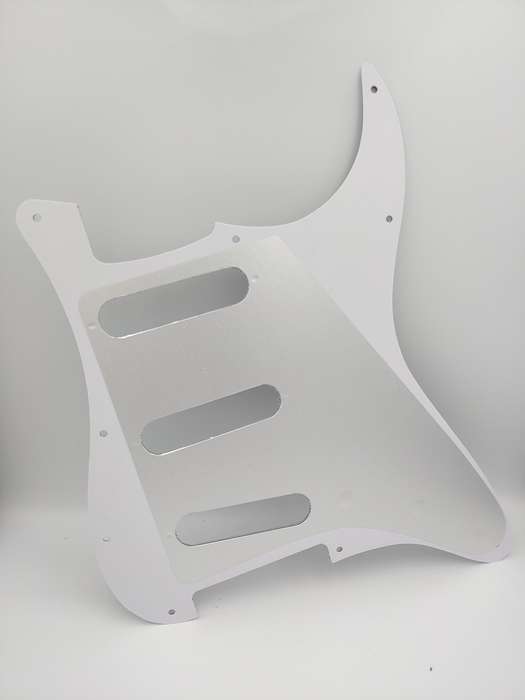 S/S/S Vintage Tortoise 3ply Strat Style Pickguard (Left Hand)