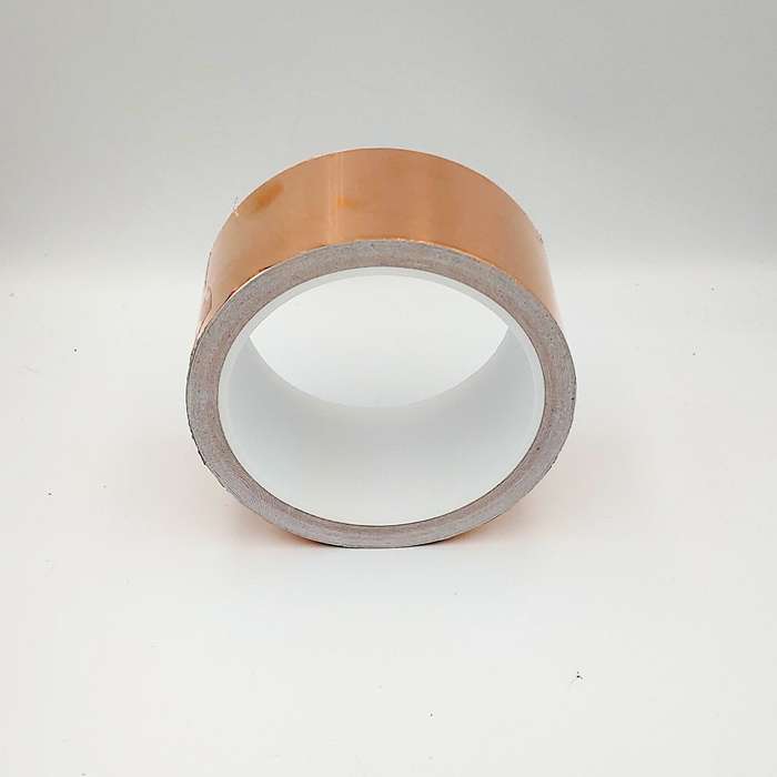10m x 50mm Copper Foil Tape Double Sided Conductive Single Side Adhesive