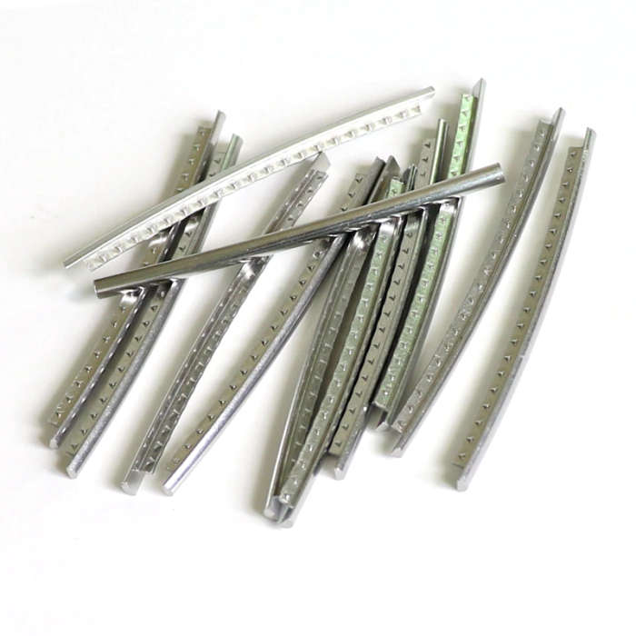 9.5" Radius Pre-cut Nickel silver guitar fret wire set of 24 (2.4mm)