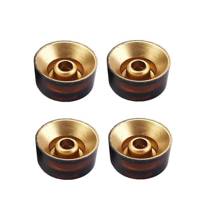 Brown/Amber Gibson speed dial style replacement knob