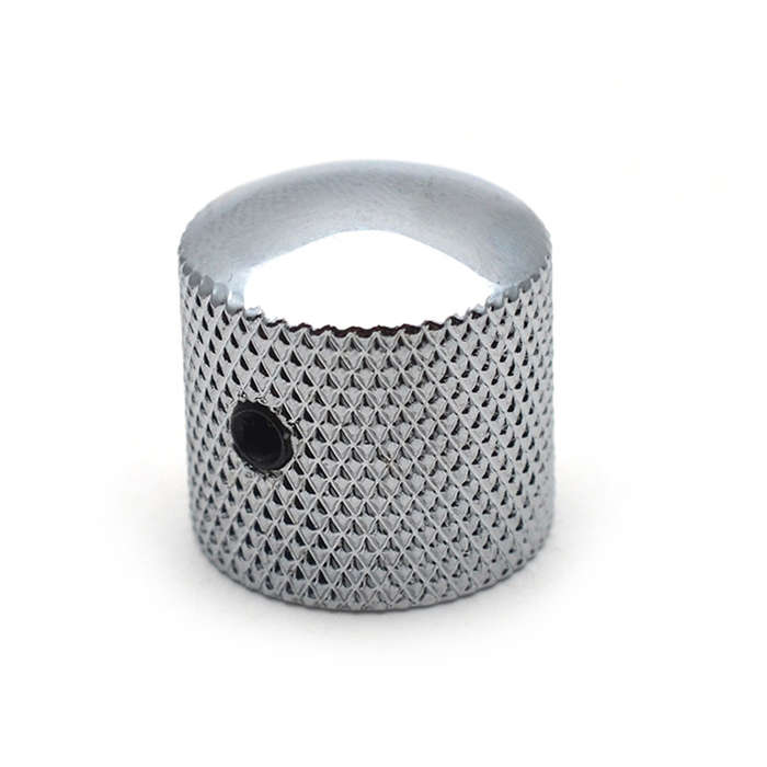 Metal Knob - Push On with Tightening Screw (18mm)