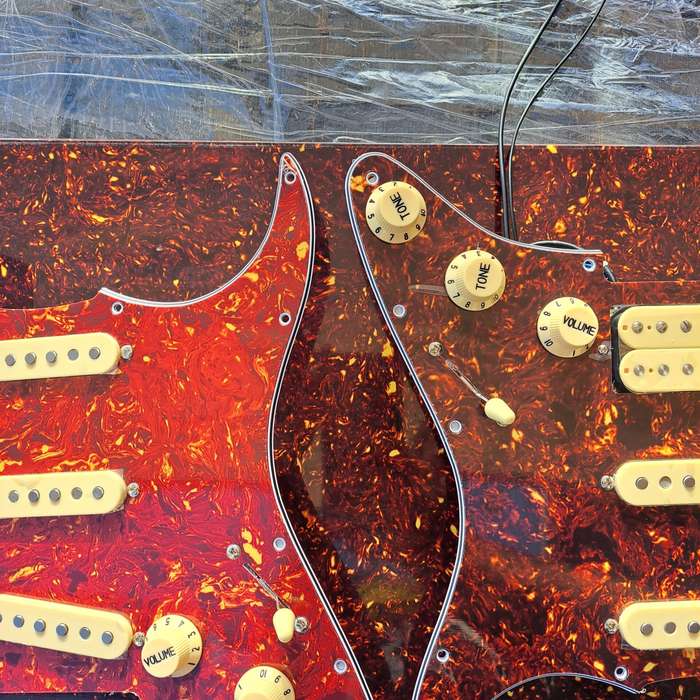 Brown Tortoise Blank Pickguard Sheet (29cmx43.5cm)