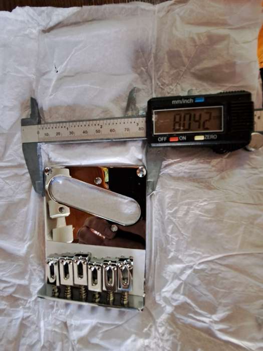 Telecaster Modern Bridge  Chrome