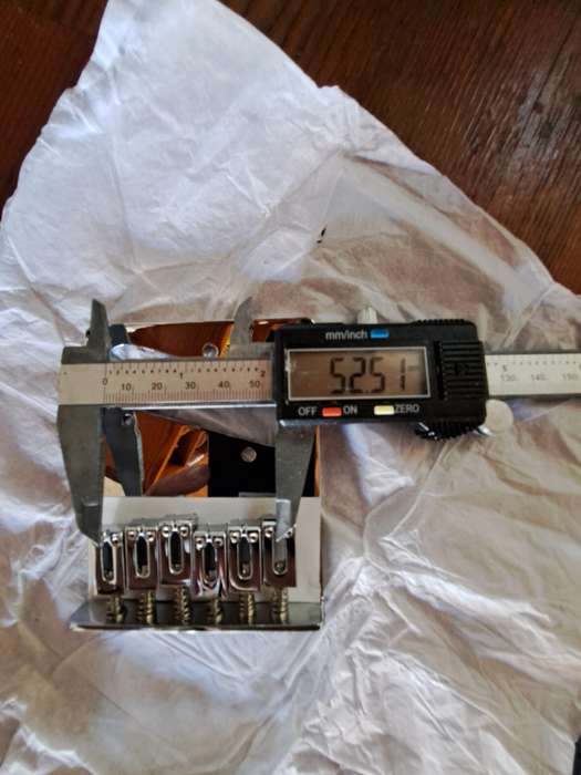 Telecaster Modern Bridge  Chrome