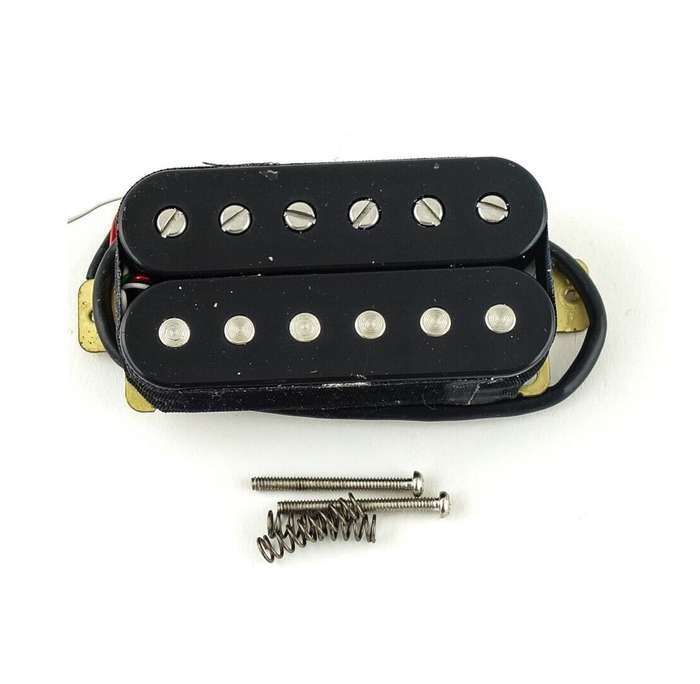 Black Karman AlNiCo 2 Humbucker Guitar Pickup (Single)