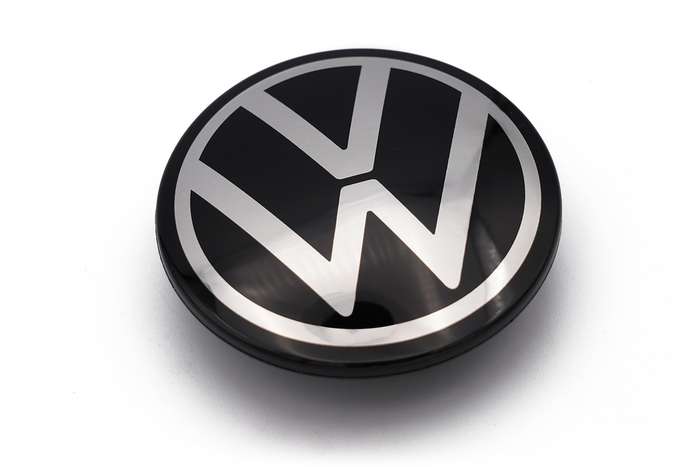 56mm VW Centre Cap (New Style Logo) - (Set of 4) Part No : 6C0 601 171