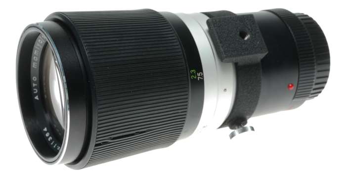Mamiya Sekor Auto ES 1:3.5 f=200mm Minolta A Mount Lens