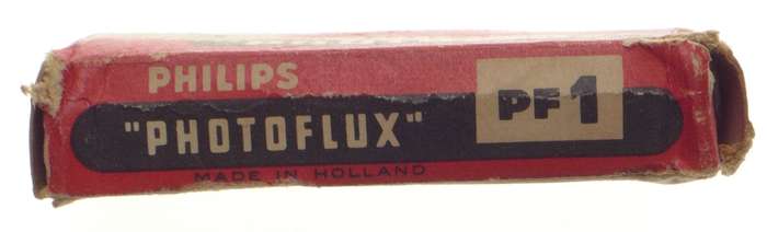 Philips Photoflux PF1 Classic SLR Vintage Camera Flash Bulb