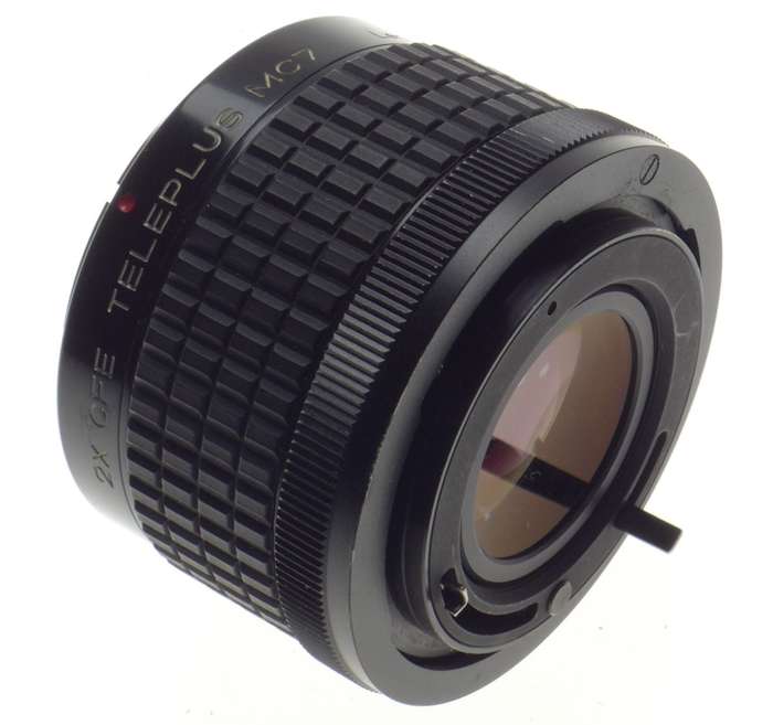 2x CFE Teleplus MC7 Classic 35mm SLR Film Camera Lens Enlarger