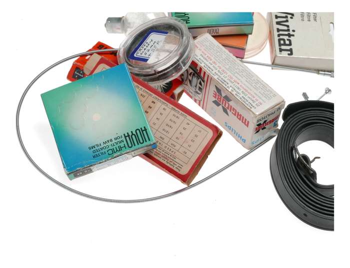 Vintage film camera accessories filters and things hard to find 35