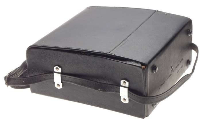 Black Camera flight case carry on shoulder bag retro vintage red velvet - Camera bag