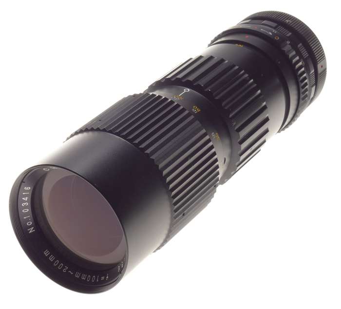 Creman Tele Zoom 1:5.6 f=100-200mm vintage SLR camera lens