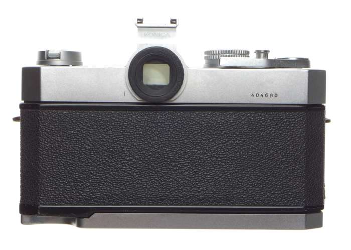 KONICA Autoreflex T Vintage SLR film camera Chrome Zoom lens