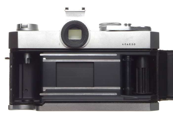 KONICA Autoreflex T Vintage SLR film camera Chrome Zoom lens