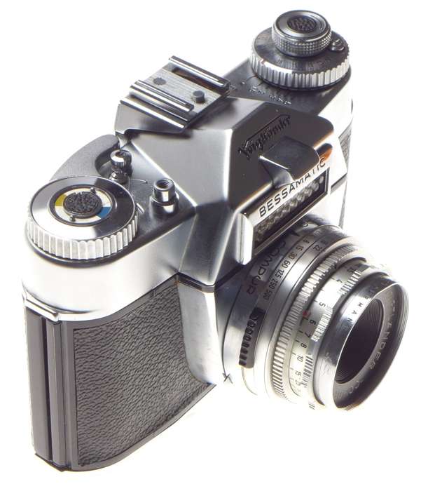 Voigtlander Bessamatic SLR 35mm Film camera Color-Skopar X 2.8/50mm lens