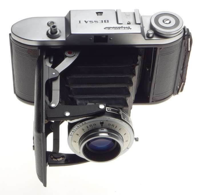 Voigtlander Bessa I Classic folding camera 3.5/105mm VASKAR coated lens