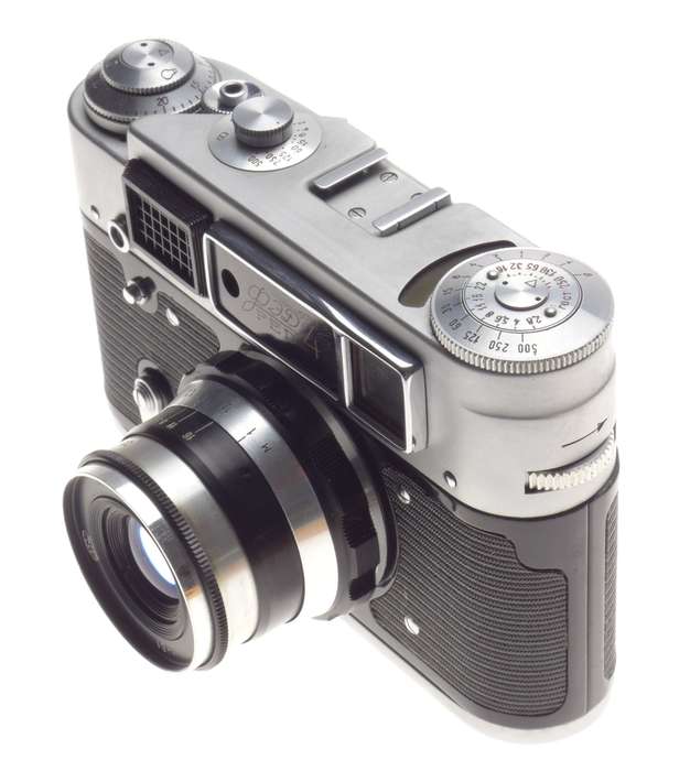 Fed 4 Leica Rangefinder copy type film camera 2.8/52mm lens