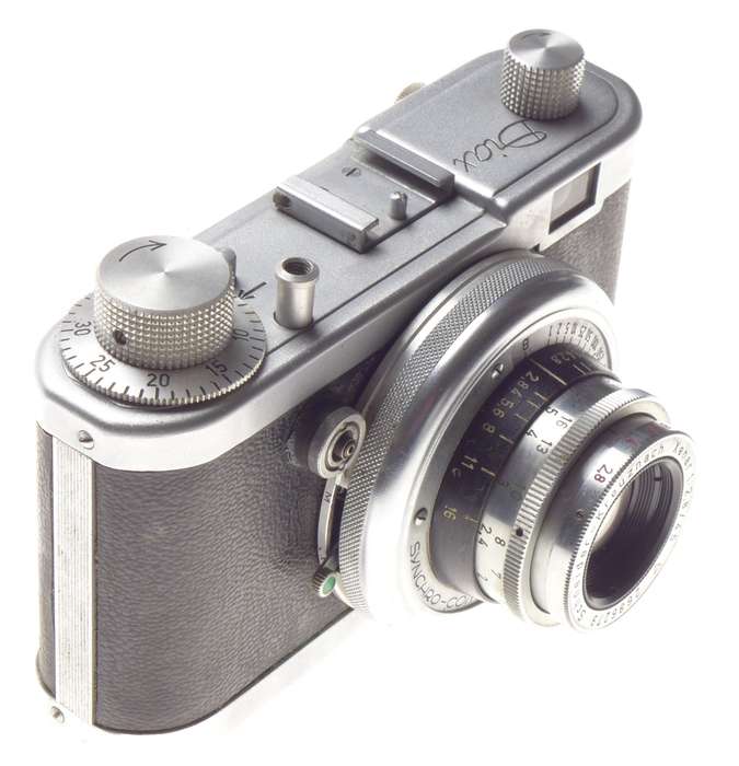 DIAX Point and shoot 35mm film camera chrome classic Xenar 2.8/45 lens
