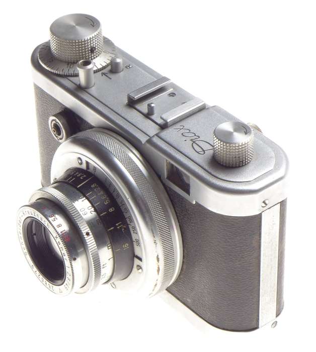 DIAX Point and shoot 35mm film camera chrome classic Xenar 2.8/45 lens