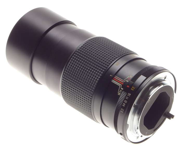 Konica Hexanon AR 135mm F3.2 SLR vintage 35mm film camera lens