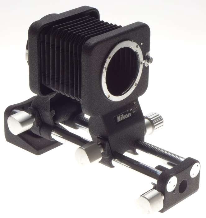NIKON Bellows PB-5 fits vintage SLR film camera for macro close up focus photography - Nikon