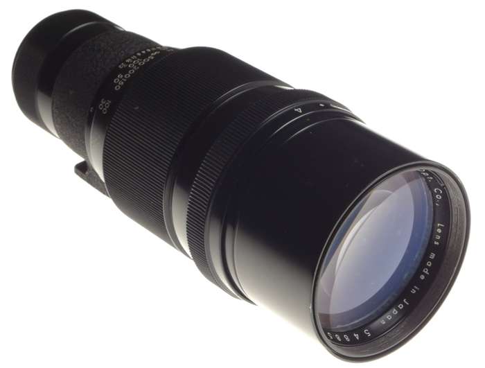 Pentax Super Takumar 1:4/300mm Asahi M42 screw mount fits vintage SLR camera f=300mm